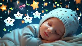 Baby Sleep Music🎶Calm Baby to Sleep Instantly💤Beat Insomnia in 3 Minutes💖 Mozart & Brahms Lullabies