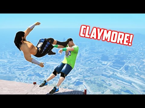 GTA 5 WRESTLING LIKE IN WWE #36 (Ragdoll Wrestling, RKO, Spear, and more!)