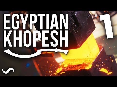 MAKING AN EGYPTIAN KHOPESH!!! Part 1