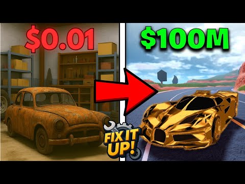I Built the BEST CAR in Fix it Up! (ROBLOX)