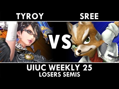 [Smash 4 Weekly #25] Singles Losers Semis: E2C|Tyroy (Bayonetta) vs. Sree (Fox)