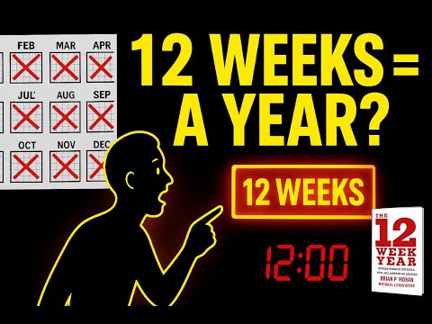 Why 12 Weeks Beat 12 Months | The 12 Week Year by Brian P Moran and Michael Lennington Book Summary