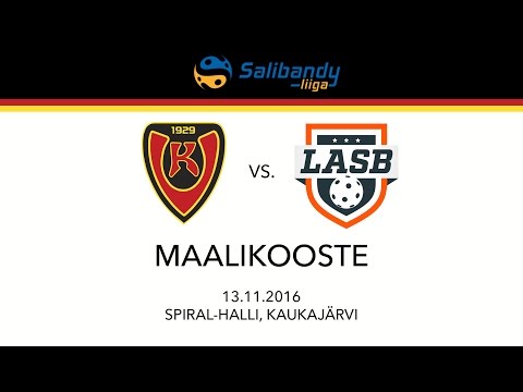 Miesten Liiga: Koovee-LASB, 13.11.2016, Maalikooste