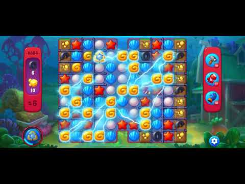 Fishdom Hard level 8864 no boosters フィッシュダム