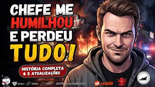 🗿🍷Meu chefe me humilhou e eu fiz ele se arrepender.