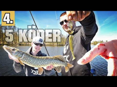 Die 5 KÖDER CHALLENGE! | EPS.4 | OSA in Mission! Raubfisch Angeln