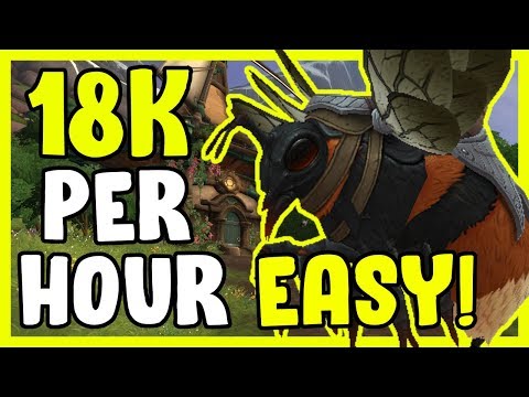 18k Gold Per Hour Royal Jelly In WoW BFA 8.3 - Gold Farming, Gold Making Guide