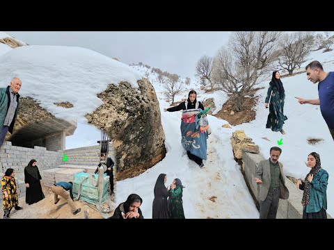 Die Brillanz der Medina-Wahl mit neuen Fliesen; ❄️💔 Siddiqa weint bitterlich im heftigen Schneesturm