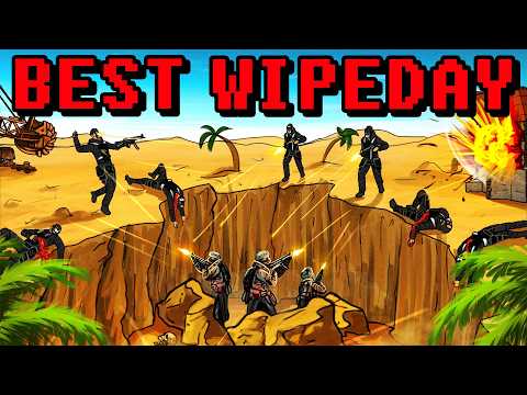 Defeating a Clan for the BEST WIPEDAY EVER - Rust (Trio Survival)