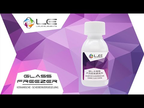 Glass Freezer - Keramische Glasversiegelung | Glasreiniger | Focus on Liquid Elements