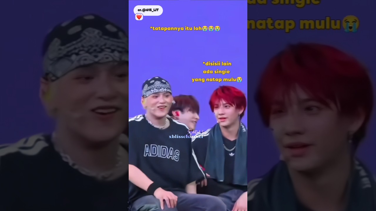aduh singie😭 tatapannya ituloh😭💗