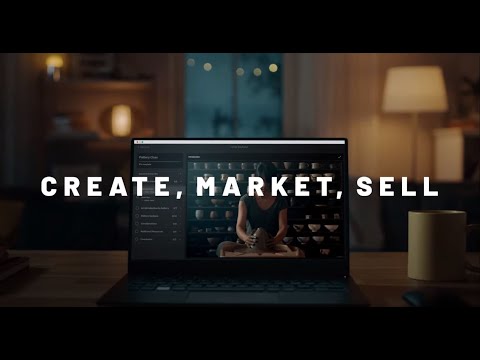 Share Your Knowledge Through Online Courses | Stock Based Animation | Promotional | Thinkific