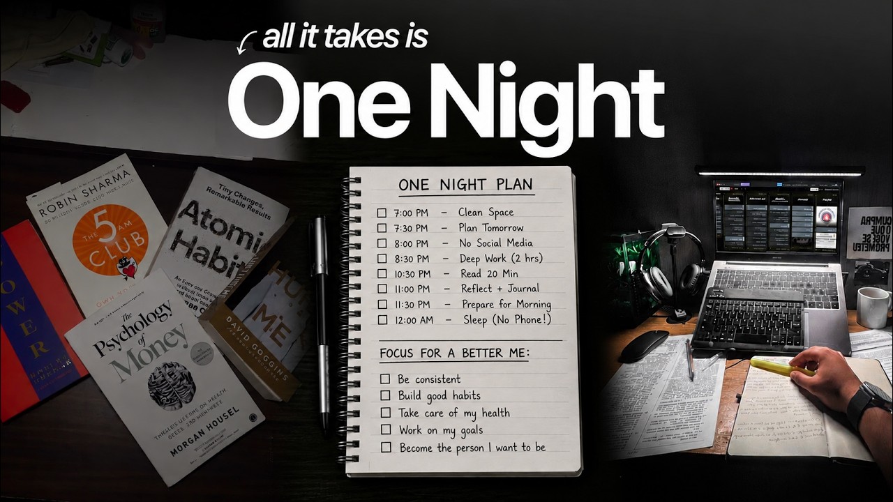 Fix Your Whole Life in 1 Night (Do This Tonight)