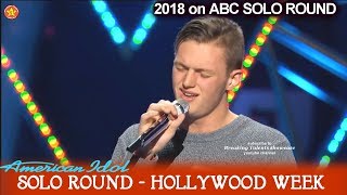 Jonny Brenns “Where Did It All  Go Wrong”  Solo Round Hollywood Week American Idol 2018