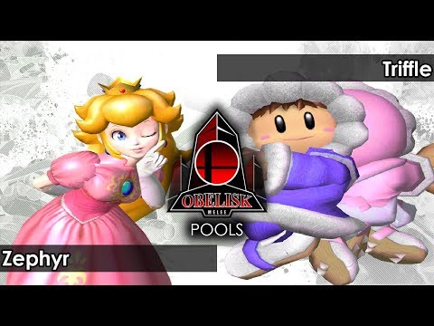 Melee: Zephyr (Peach) V HOF | Triffle (Ice Climbers) - Obelisk 106 Tournament SSBM
