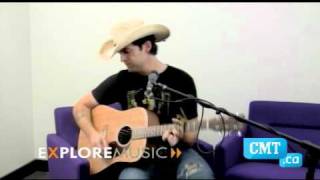 Dean Brody performs Wildflower at ExploreMusic