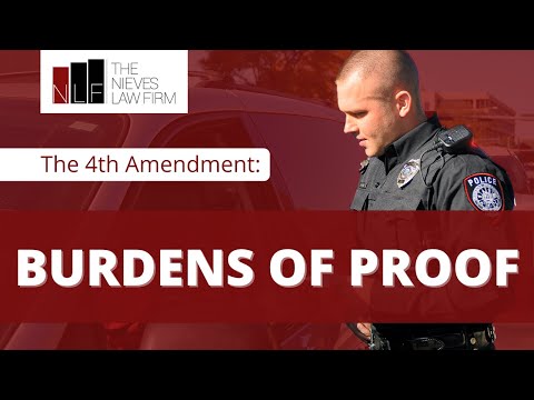 Burdens of Proof | Oakland Criminal Lawyers