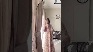 Ivory White Embroidered Net Pishwas Suit - Video 1