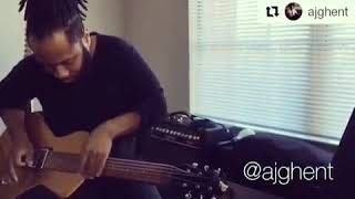 Video thumbnail for AJ Ghent playing an Asher Electro Hawaiian Jr Lap Steel - Gold Top by Asher Guitars