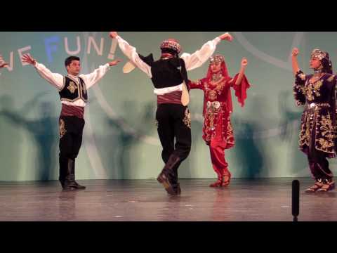 (Hacettepe University Children Folk Dance Group)Turkey folkdance-Brave warrior dance