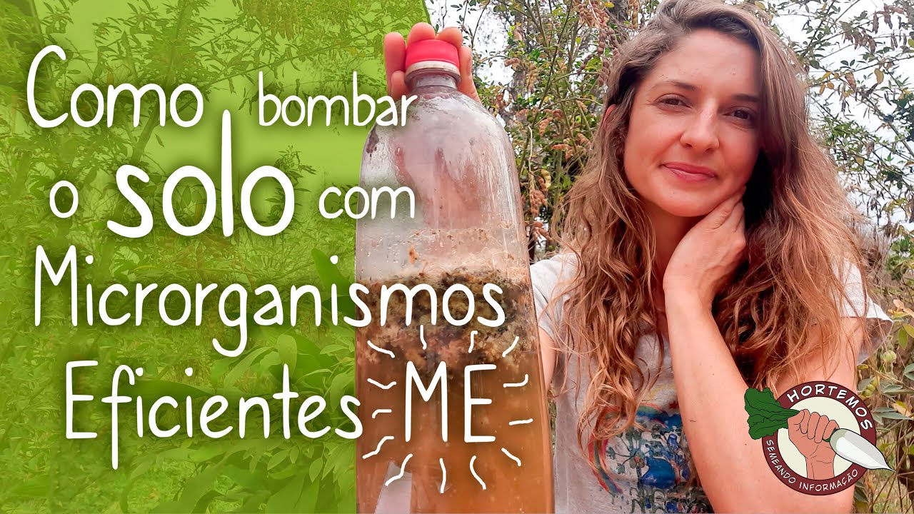 Como bombar o solo com Microrganismos Eficientes (ME)