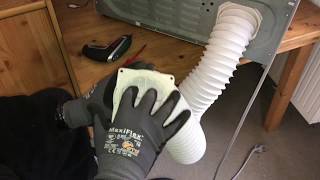 Wäschetrockner Schlauch ersetzen Abluftschlauch am Trockner wechseln Heimwerker Anleitung