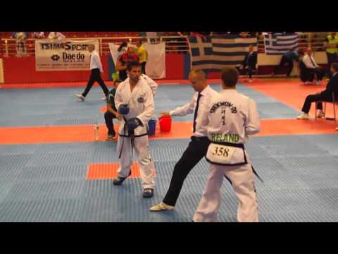 Carl Davis (ENG) v Martin Mahoney (IRL) - Male -71kg Sparring