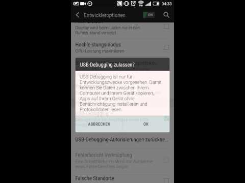 Usb-Debugging aktivieren