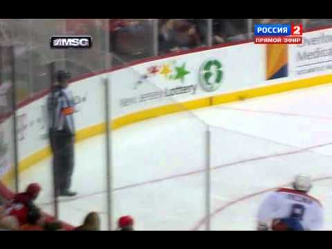 0:2 Goal Alexander Urbom (Capitals vs Devils) NHL, December 23, 2011
