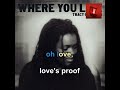 Tracy Chapman - Love's Proof - Karaoke