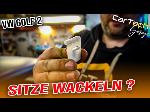 VW Golf 2 Projekt - Sitze Wackeln ? Hier die Lösung [ Tutorial ]