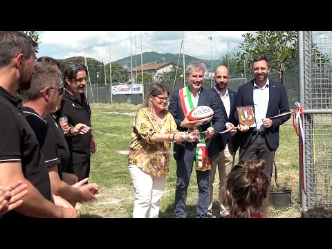Il rugby a Lucca ha una nuova casa; inaugurato il campo a San Cassiano a Vico