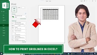How to Print Gridlines in Excel?
