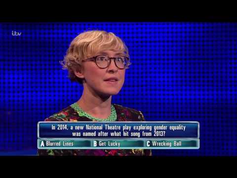 Erika Gets Her Gender Equality Play Question Right | The Chase