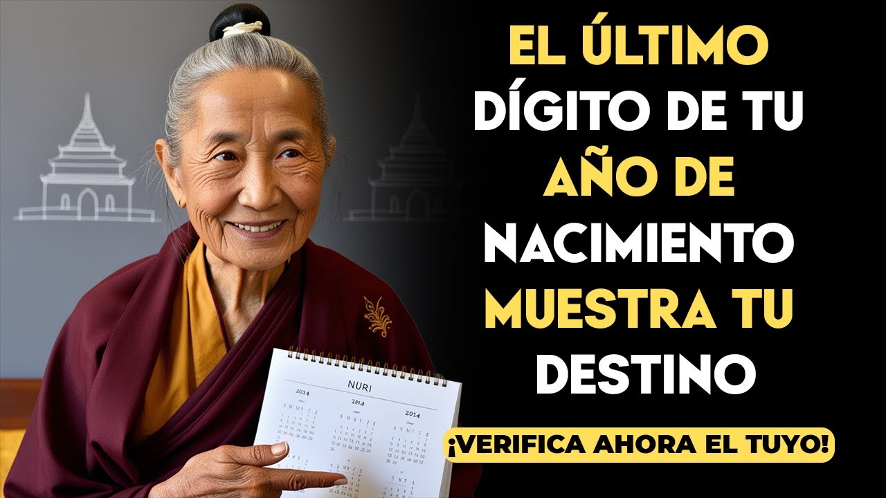 El Significado OCULTO del Último Dígito de tu AÑO de NACIMIENTO | Enseñanzas Budistas