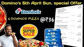 Download lagu 6 DOMINOS PIZZA in ₹36 मे😋|dominos coupon code today|Domino's Pizza offer|dominos valentine's offer mp3