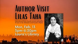 Author Lilas Taha at Library's Writing Workshop
