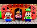 Lego Mario And Luigi Enter The Nintendo Switch Together To Save Peach Will They Succeed Legomario