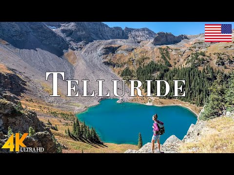 Telluride, Colorado 4K Ultra HD • Stunning Footage, Scenic Relaxation Film with Calming Music.