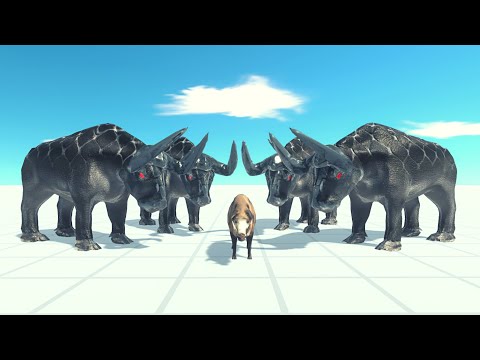 4x Gorgon Vs Every Unit ARBS | Animal Revolt Battle Simulator