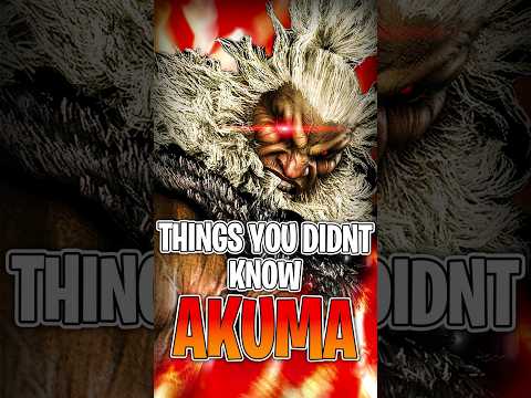 Things You DIDN'T Know About Akuma in Street Fighter 6