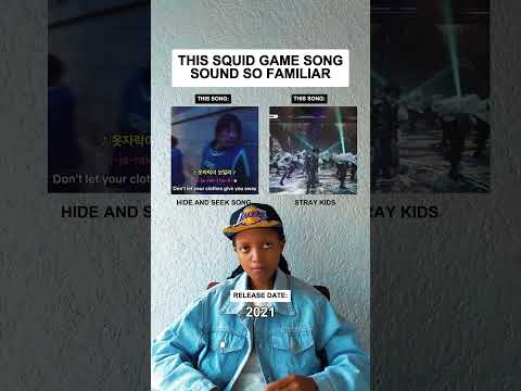 Showing You Why Squid Game Hide & Seek Song Sounds So Familiar #shorts #squidgame #squidgame3