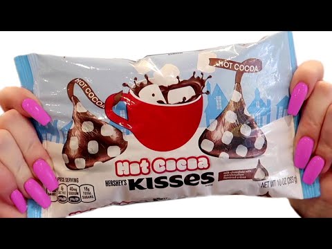 HOT Cocoa Hershey Kisses - Unwrapping