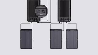 Low-Cost Energy Storage System Tutorial: 1-MPPT Microinverter + 2 BAT 
