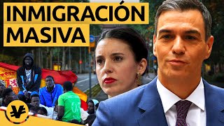 La bomba MIGRATORIA de ESPAÑA: 500.000 extranjeros regularizados tensionan el país