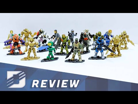 Mega Construx Halo 20th Anniversary Character Pack Unboxing Review