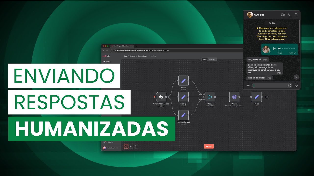 Como Usar Structured Outputs da OpenAI no WhatsApp: Enviando Respostas Humanizadas com ChatGPT!