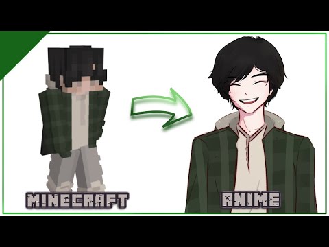 Transform Minecraft Skins into Anime! 4 on Fiverr!