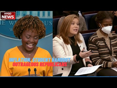 Q: inflation vs student loan handout Holiday plans? A: confident, outrageous Republicans to block