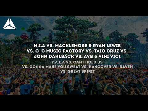 Macklemore vs. Taio Cruz vs AVB - Cant Hold Us vs Hangover vs. Great Spirit [AdinUnited VIP Mashup]